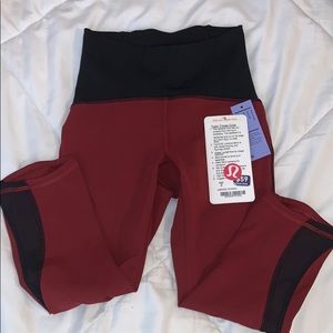 Lululemon NWT Train Times Cropped Leggings